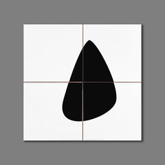 Azulejo Gota Partida Plana