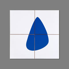 Azulejo Gota Partida Plana