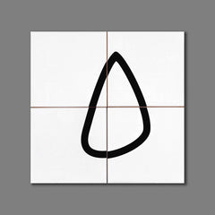 Azulejo Gota Partida Vazada